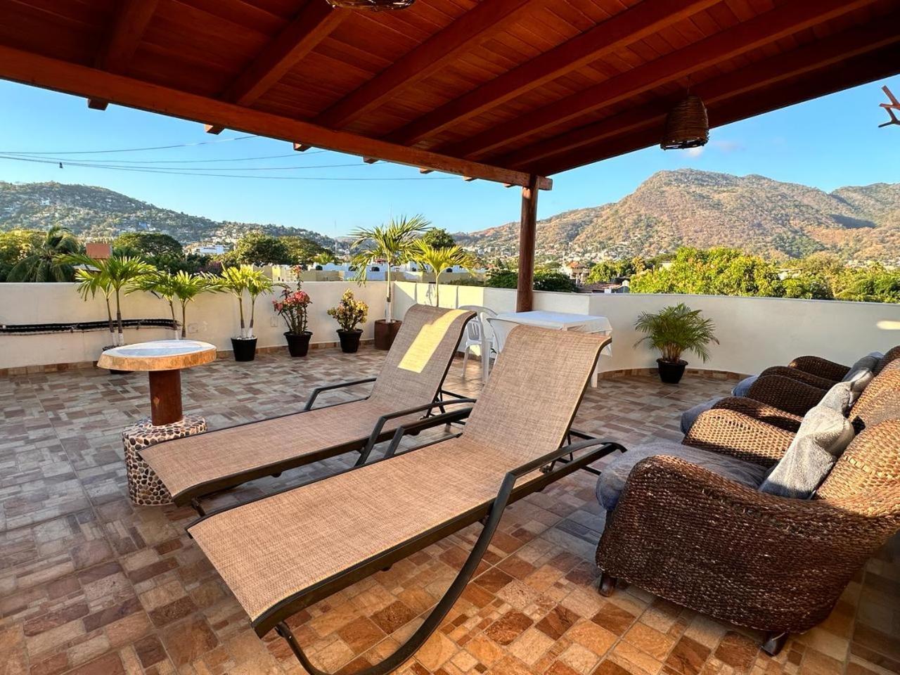 Canto Del Mar Hotel - Zihuatanejo - Suites Con Cocina Eksteriør billede